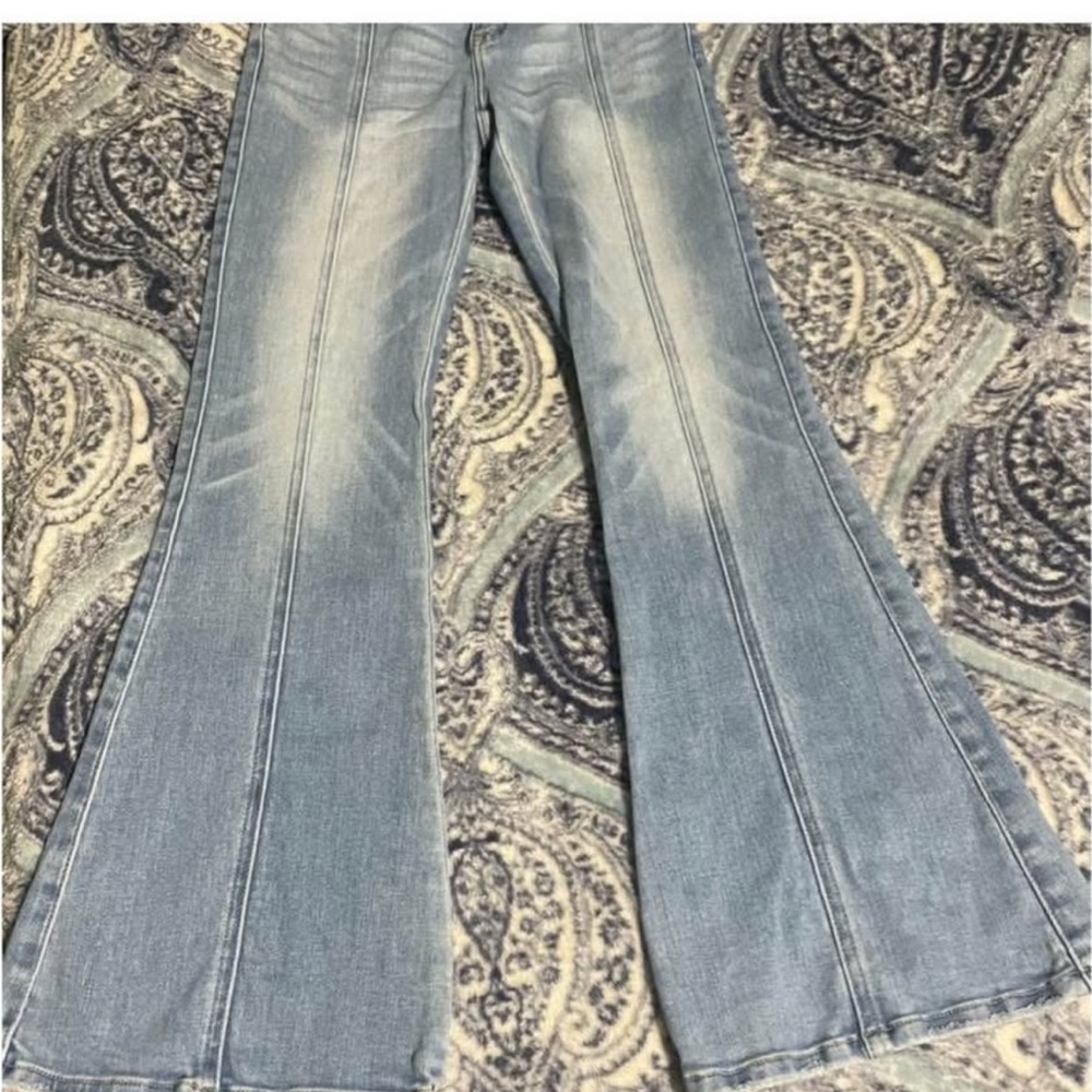 KanCan Light Blue Wide Leg Jeans